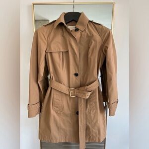 Michael Kors Belted Womens Trench Coat